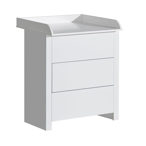Basic commode greeploos wit