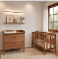 NUBI Massief Eiken Babybedje + Sofa