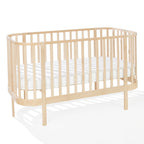 Grand kinderbed hout met matras vooraanzicht