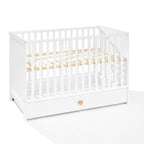 Lieve babybed met lade 120x60 – vooraanzicht
