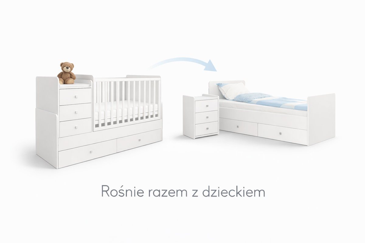 Smart meegroeibed 4-in-1 – functie-overzicht (4-in-1)