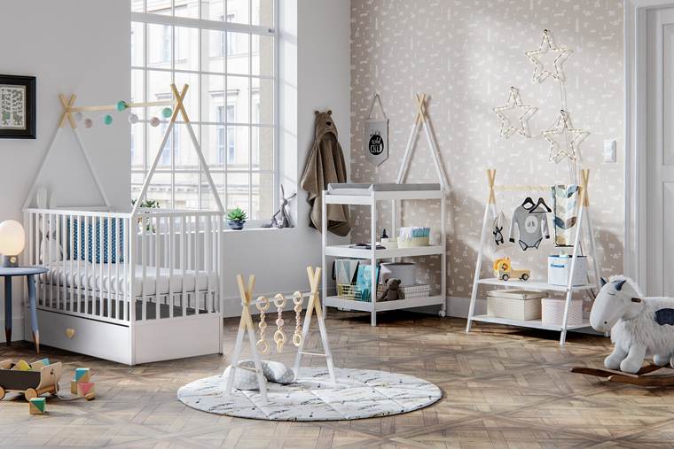 TIPI ‘Dreamy’ 120×60 Babybedje