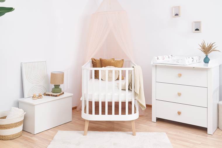 Principal kinderbed met sofafunctie 2-in-1 140x70 – vooraanzicht