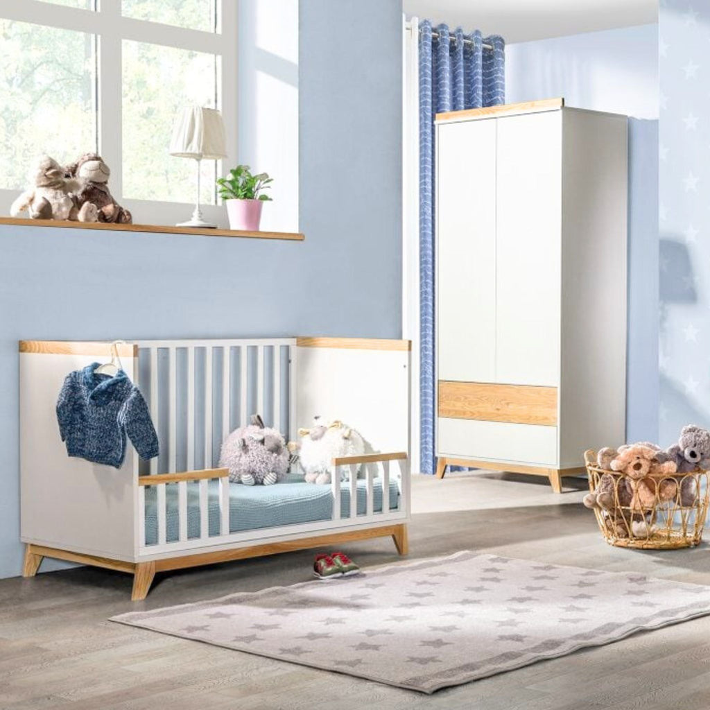 Fjord babybed met sofafunctie – maattekening