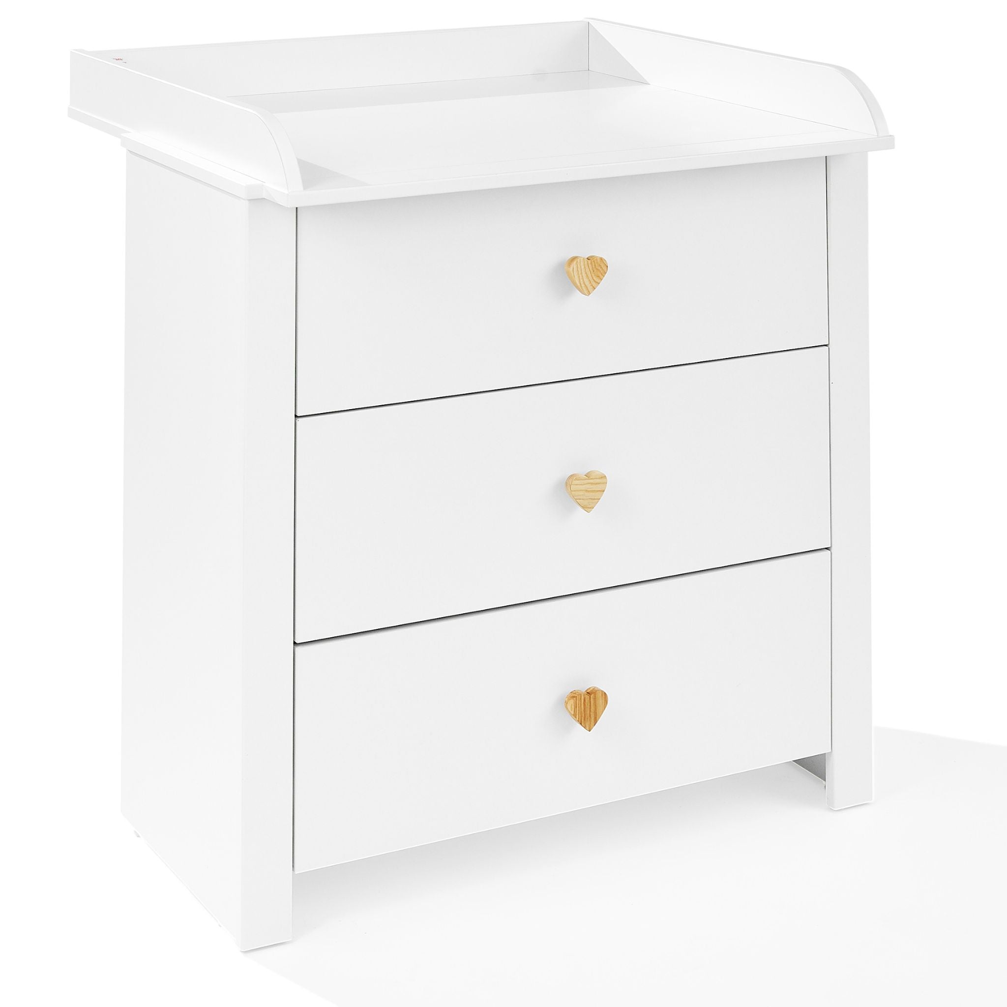 Lieve commode met verschoonblad – vooraanzicht