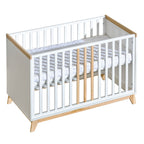 Fjord babybed met sofafunctie 120x60 – vooraanzicht