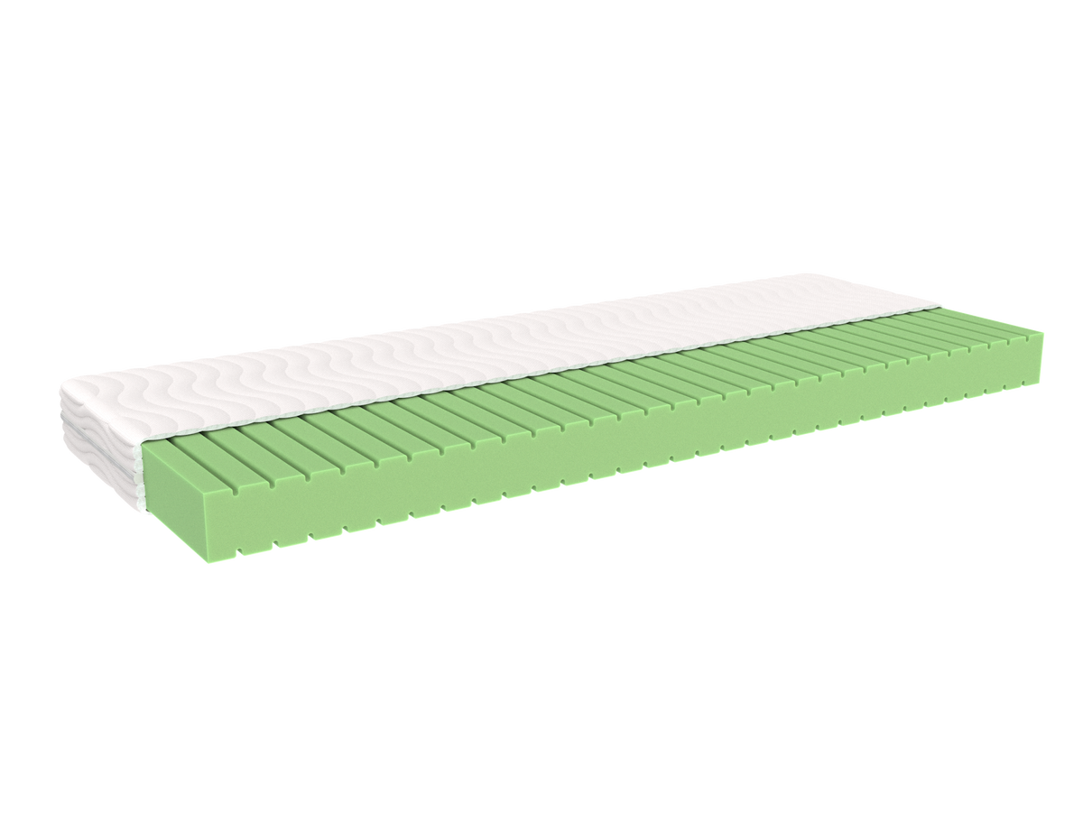 Wolk kindermatras detail van de afritsbare hoes