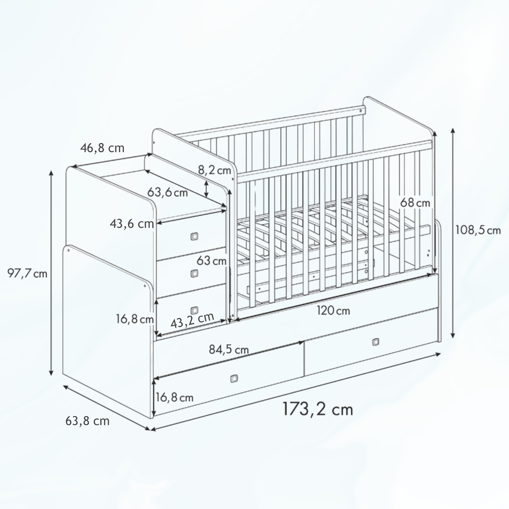 Smart meegroeibed 4-in-1 – detail