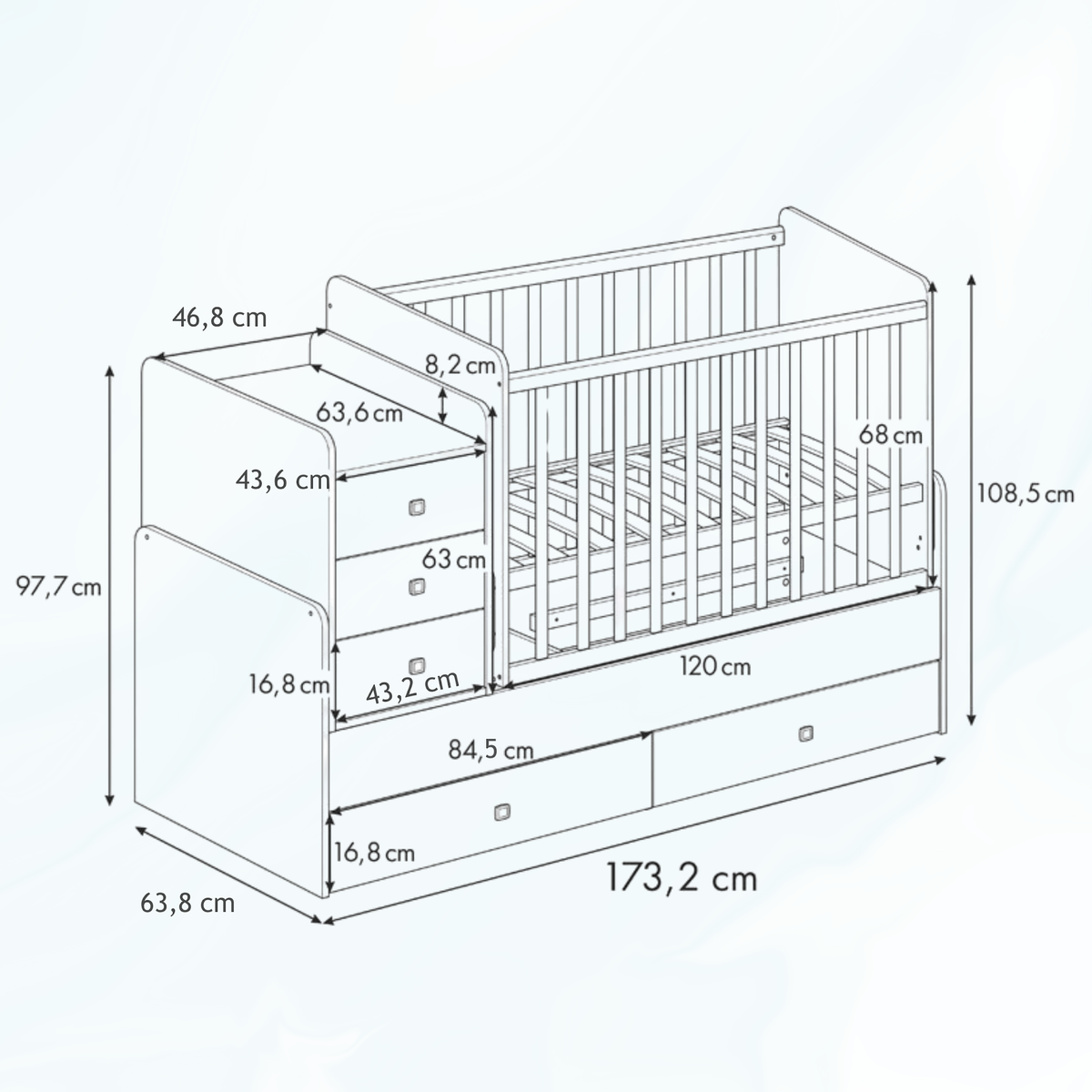 Smart meegroeibed 4-in-1 – detail