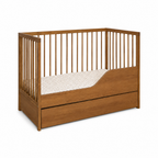 Dodi massief eiken babybed met lade – zijaanzicht