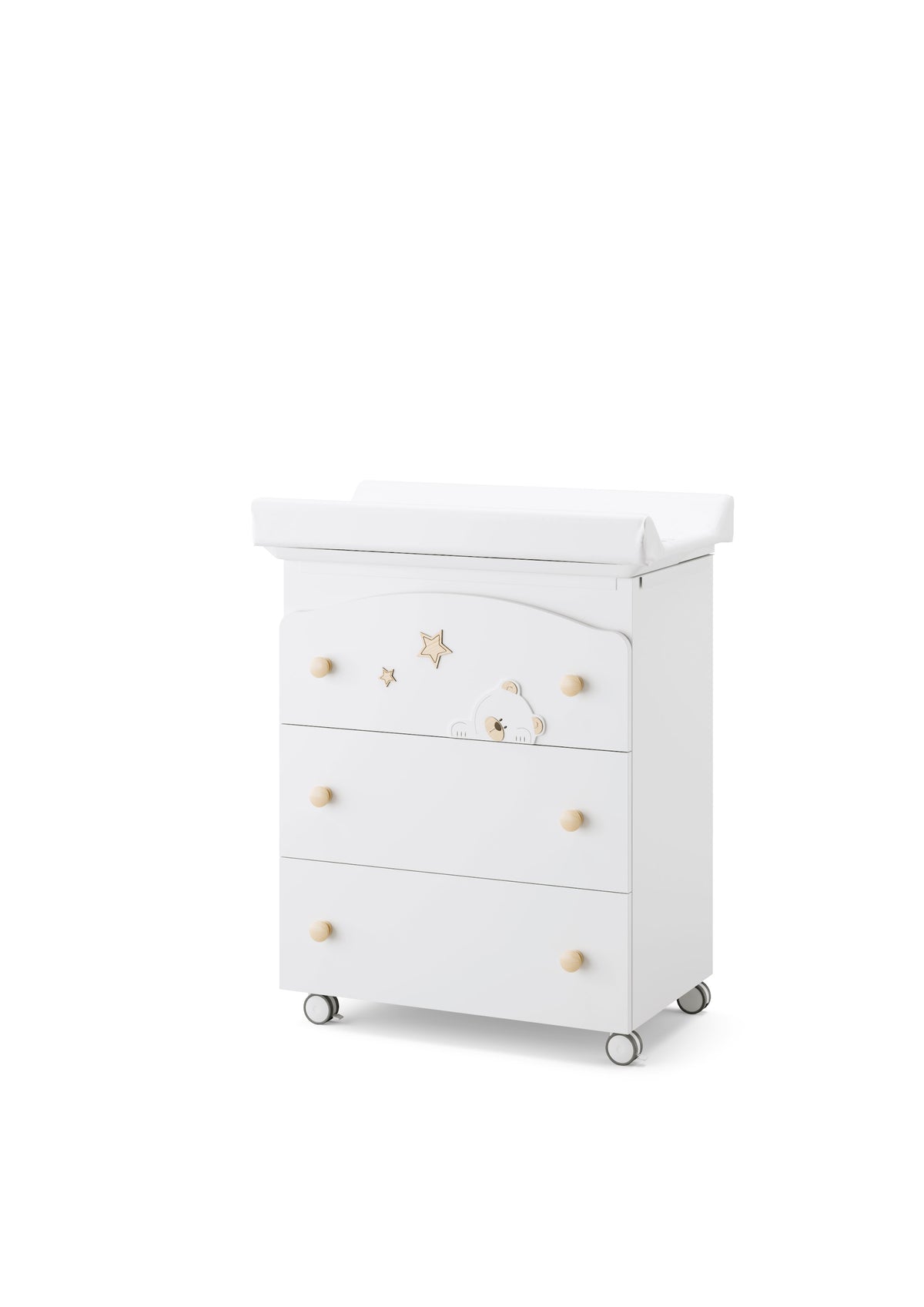 Tijn babybadmeubel voor de babykamer