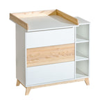 Fjord commode met verschoonblad – vooraanzicht