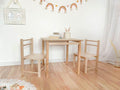 Kindertafel met 2 Stoeltjes
