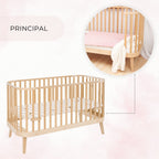 Principal kinderbed hout met sfeerbeeld