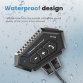 Bluetooth headset motorhelm - FunnaX