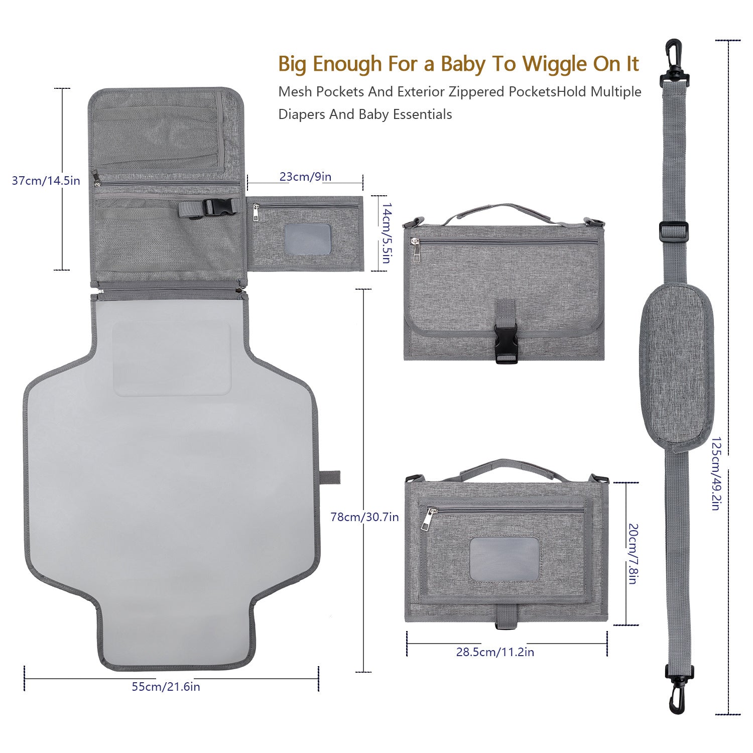 Draagbare baby verschoningsmat - foto 6