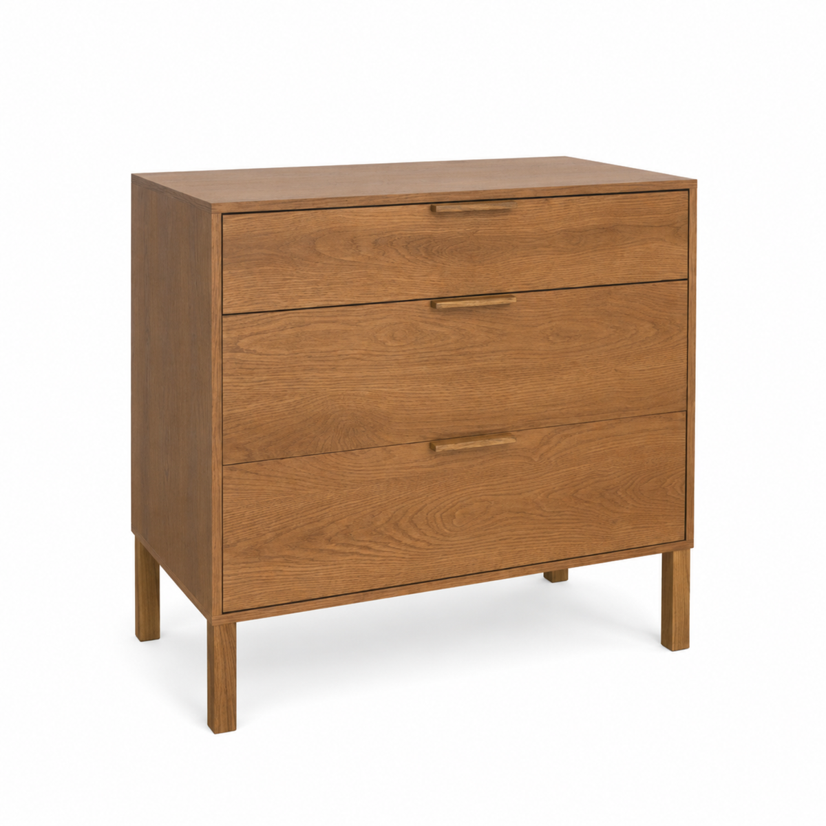 Noor commode karamel eiken met verschoonblad