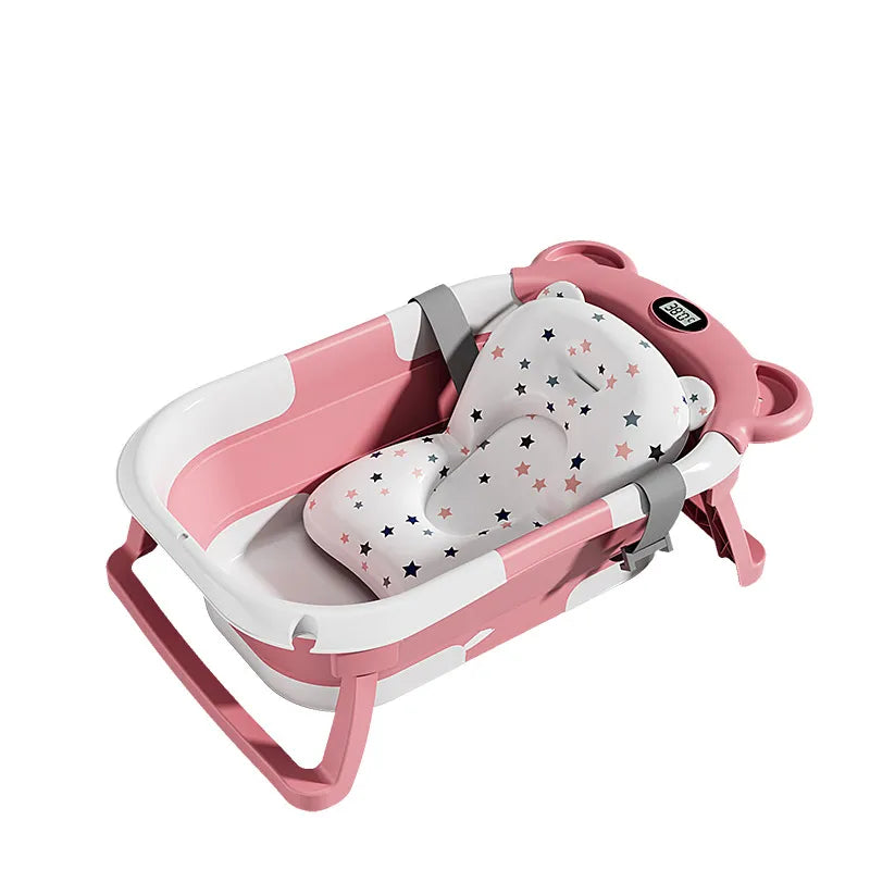Baby badje met temperatuursensor - anti-slip bodem
