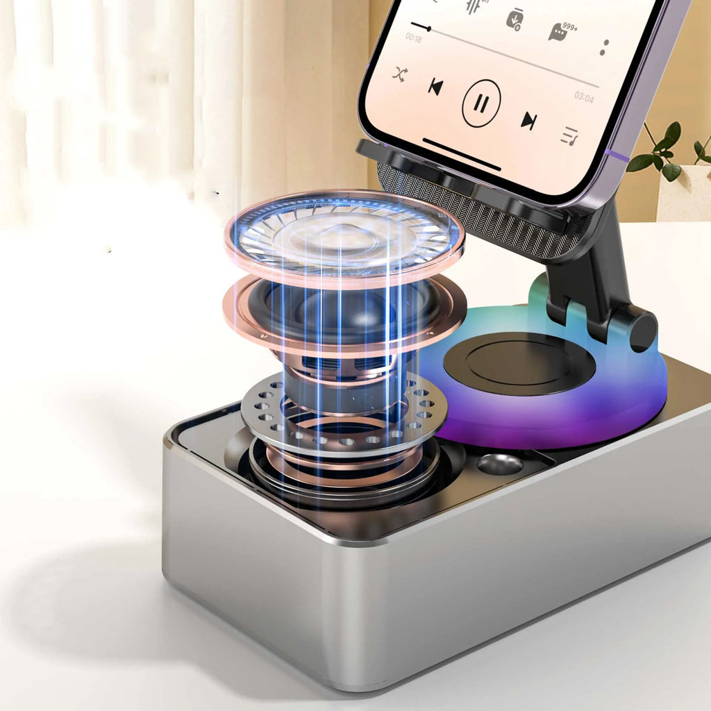 Telefoonhouder met speaker - foto 5