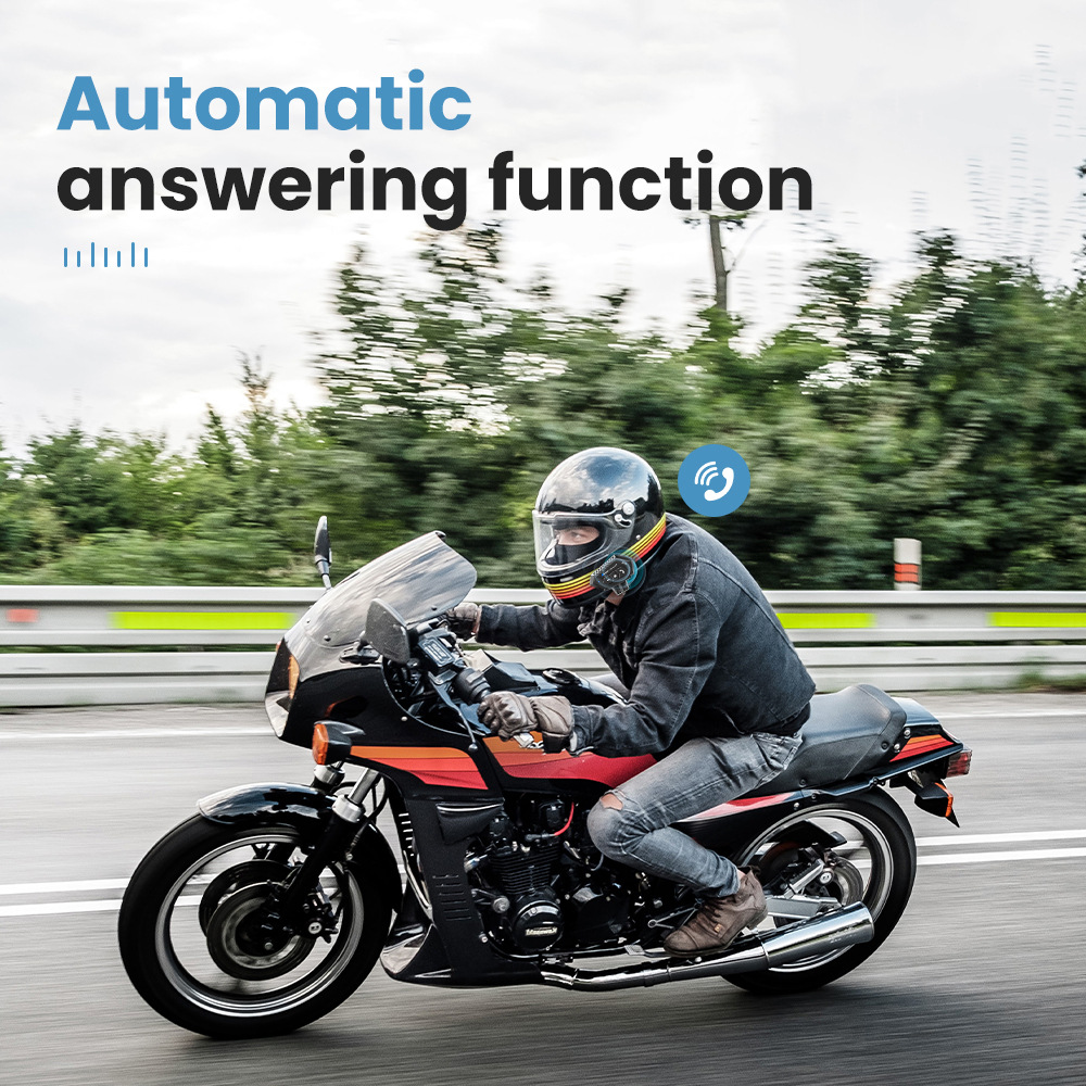 Bluetooth headset motorhelm - foto 11