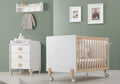 Pim babybed Little wit naturel sfeerbeeld