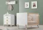 Pim babybed Little wit naturel sfeerbeeld