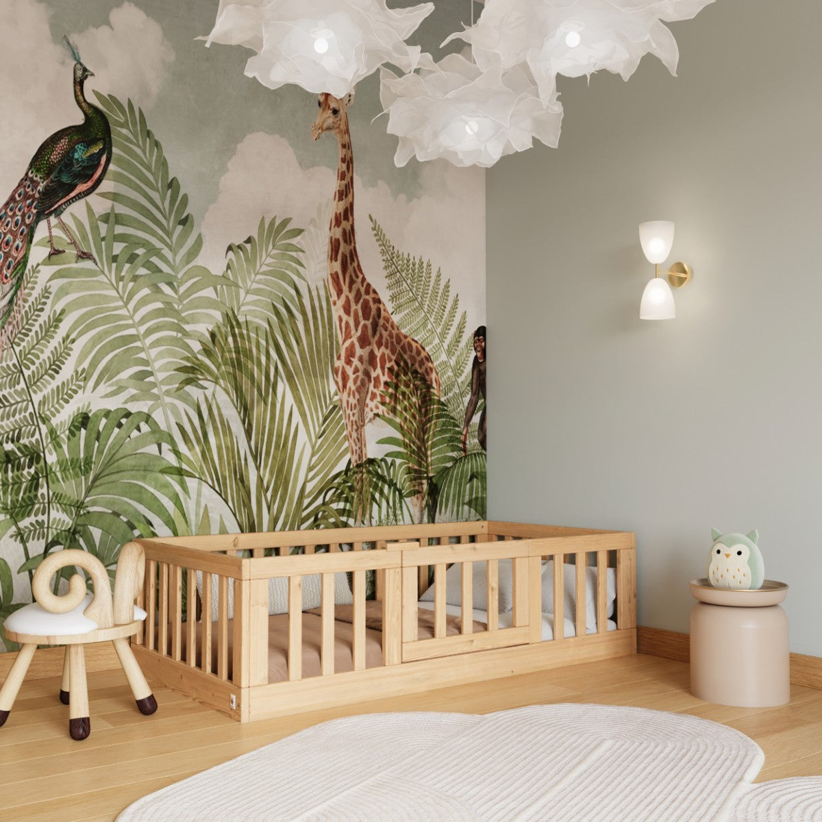 FunnaX Jona vloerbed – Naturel – aanvullend productbeeld