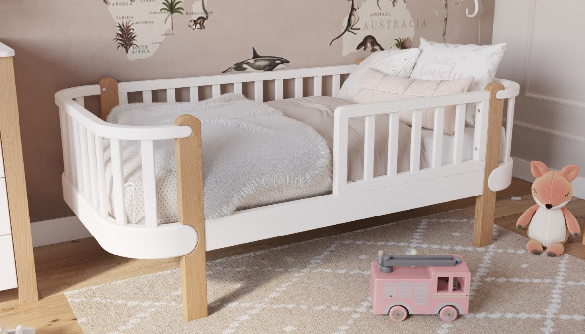 FunnaX Elin peuterbed – Wit – aanvullend productbeeld