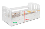 FunnaX Lumi peuterbed – Wit – aanvullend productbeeld