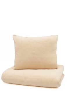 FunnaX Mous mousseline overtrekset 150 × 200 cm – Beige – aanvullend productbeeld