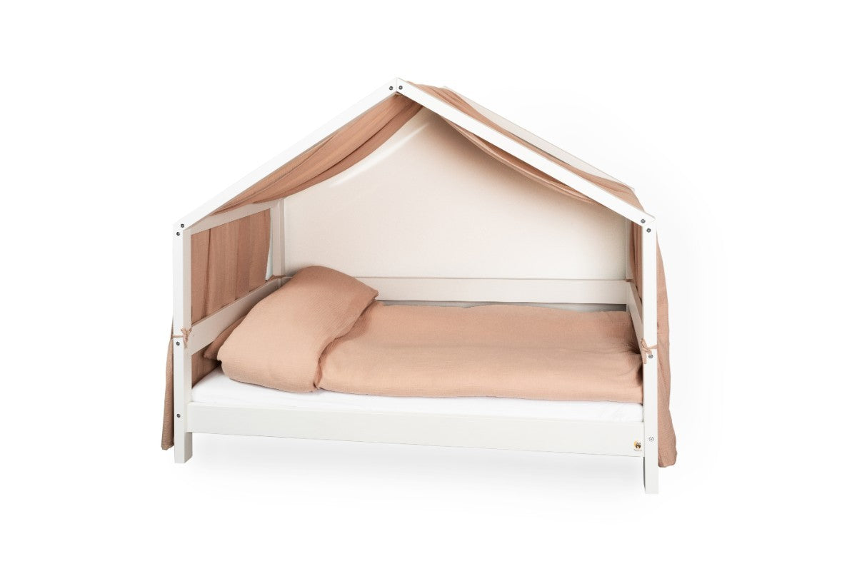 FunnaX Mous mousseline overtrekset 150 × 200 cm – Cacao – aanvullend productbeeld