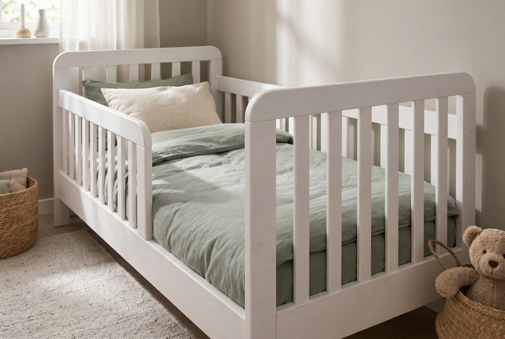 FunnaX Timo peuterbed – Wit – aanvullend productbeeld