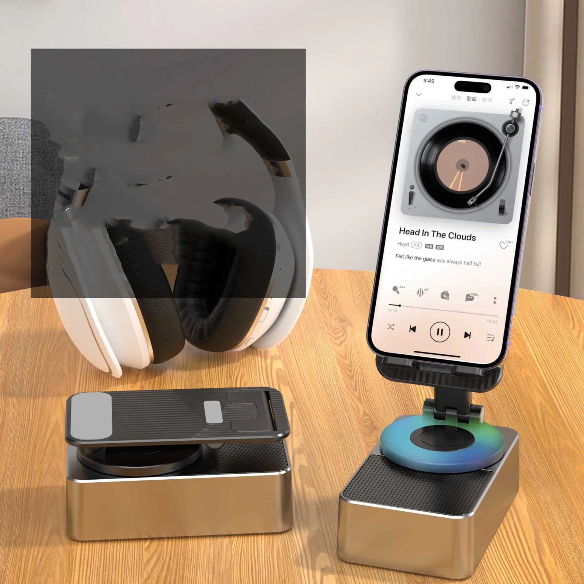 Telefoonhouder met speaker - foto 4