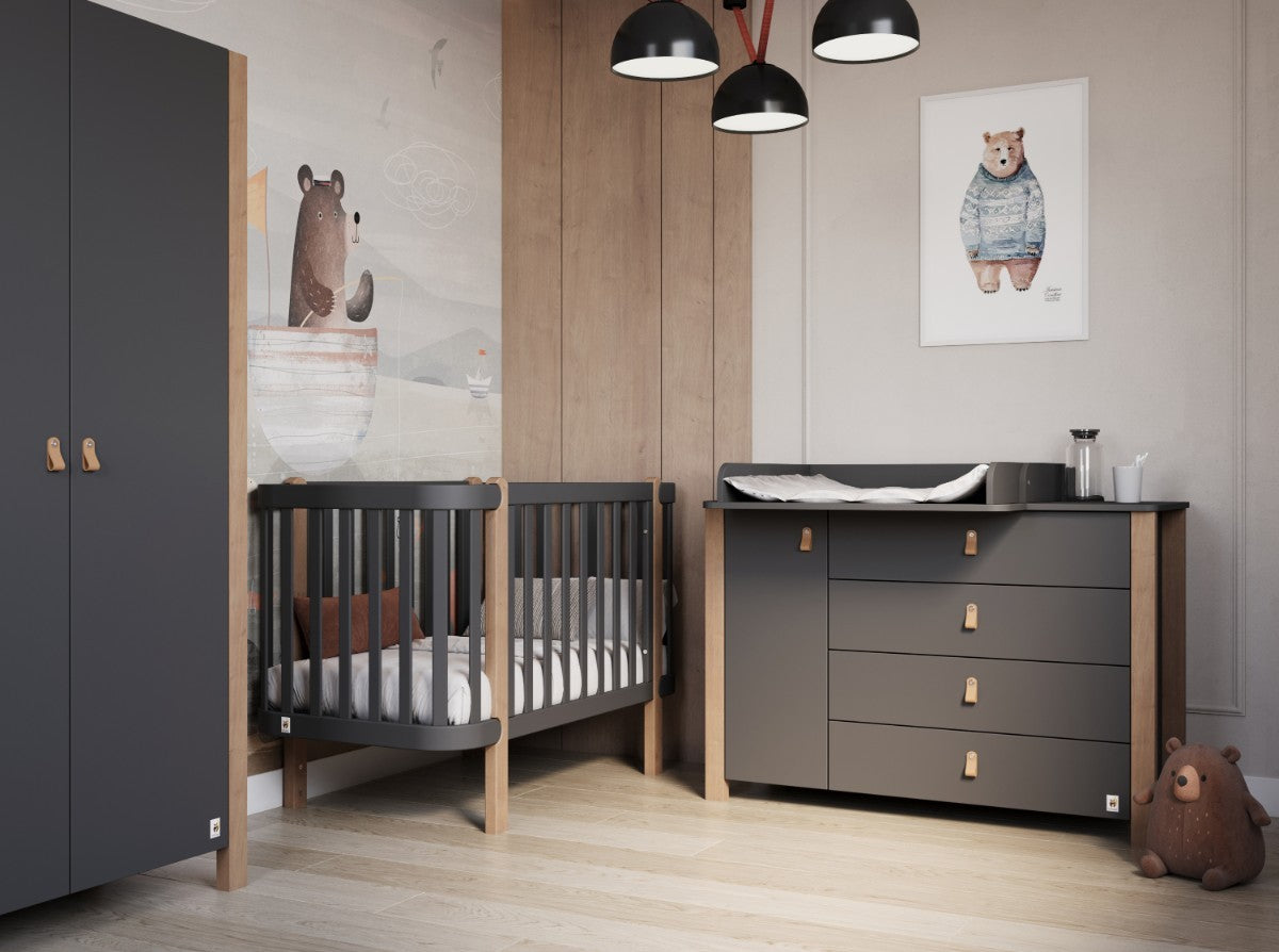 FunnaX Elin ledikant – Antraciet – aanvullend productbeeld