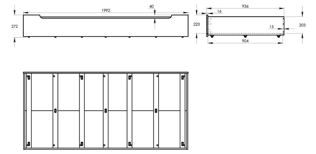FunnaX Dune bedlade – Groen – aanvullend productbeeld