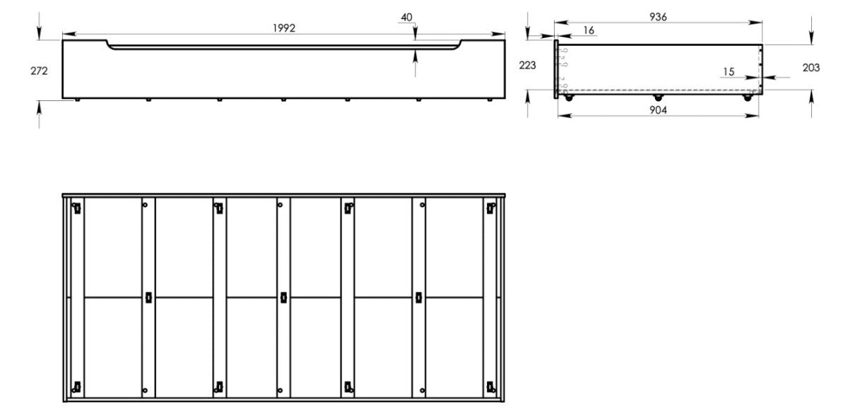 FunnaX Dune bedlade – Groen – aanvullend productbeeld