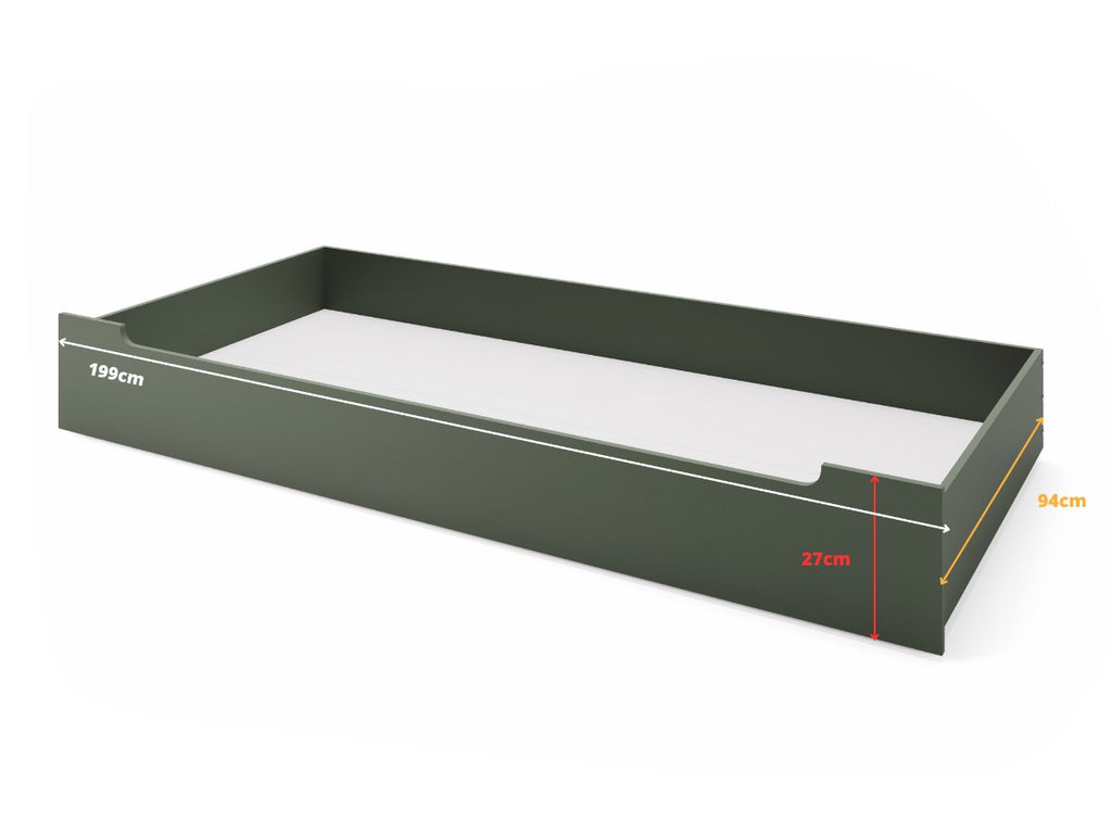 FunnaX Dune bedlade – Groen – aanvullend productbeeld