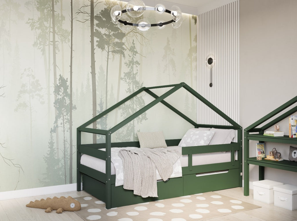 FunnaX Puck bedlade – Groen – aanvullend productbeeld