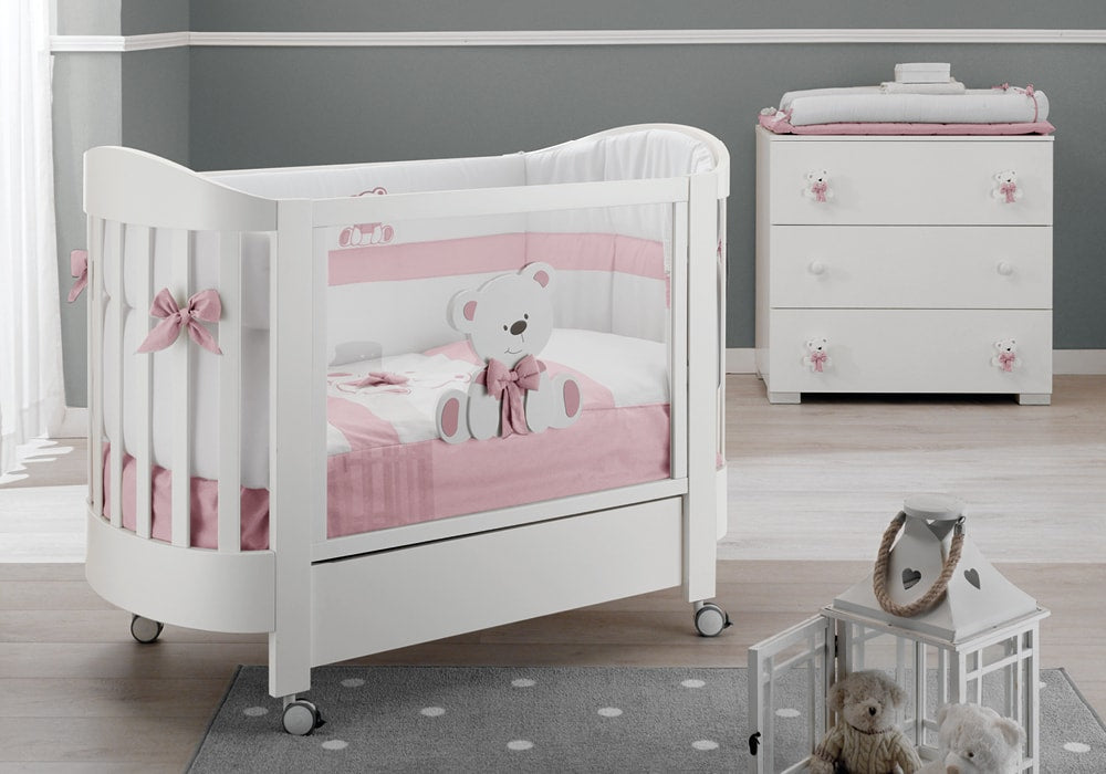 Bas ovaal babybed, derde uitvoering