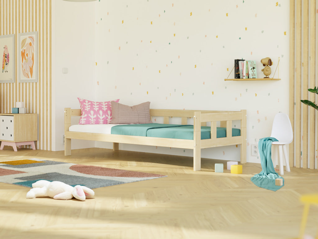 Bo kinderbed met zijwand in een kinderkamer