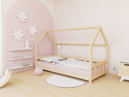 Duin huisbed met zijpaneel en open instap