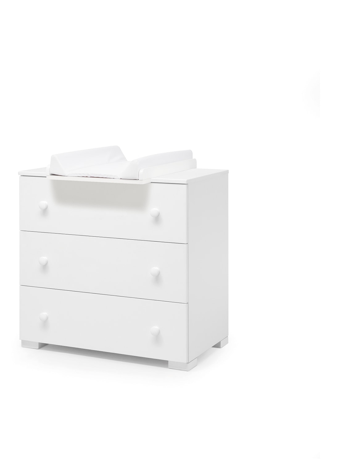 Fien commode met uitgeschoven verzorgingsblad en maatvoering
