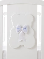 Kiki babybed, detail van het beerpaneel, vijfde uitvoering