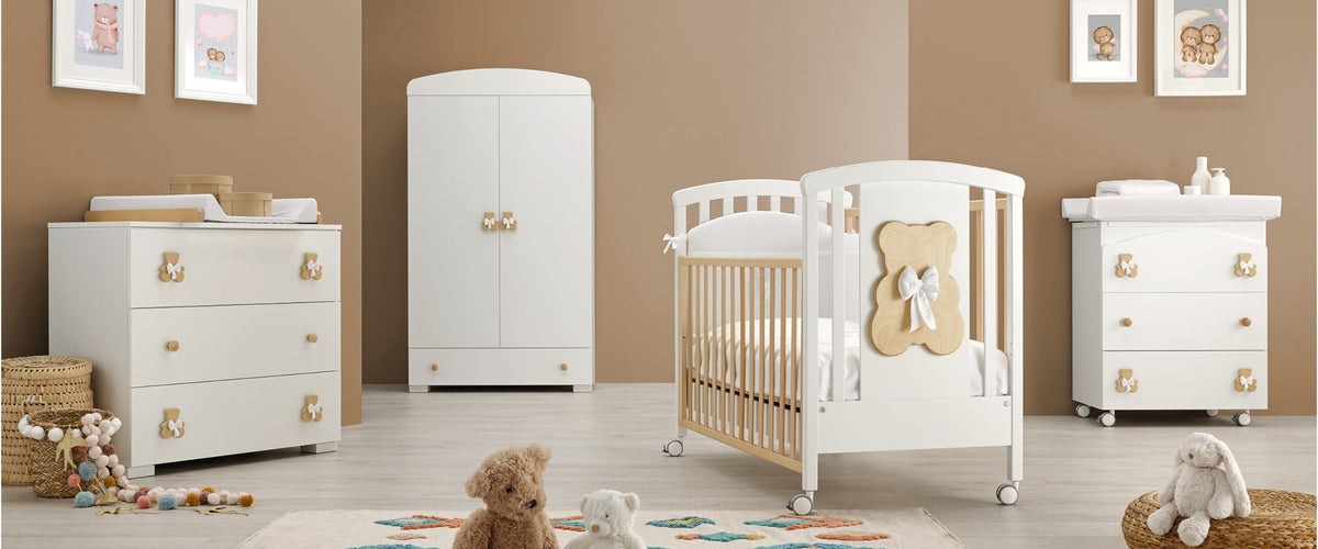 Kiki babykamer in wit naturel