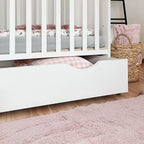 Puur babybed 120x60 wit – verstelbare bodemhoogtes