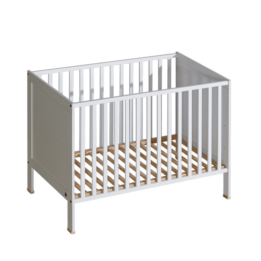 Puur babybed 120x60 wit – vooraanzicht