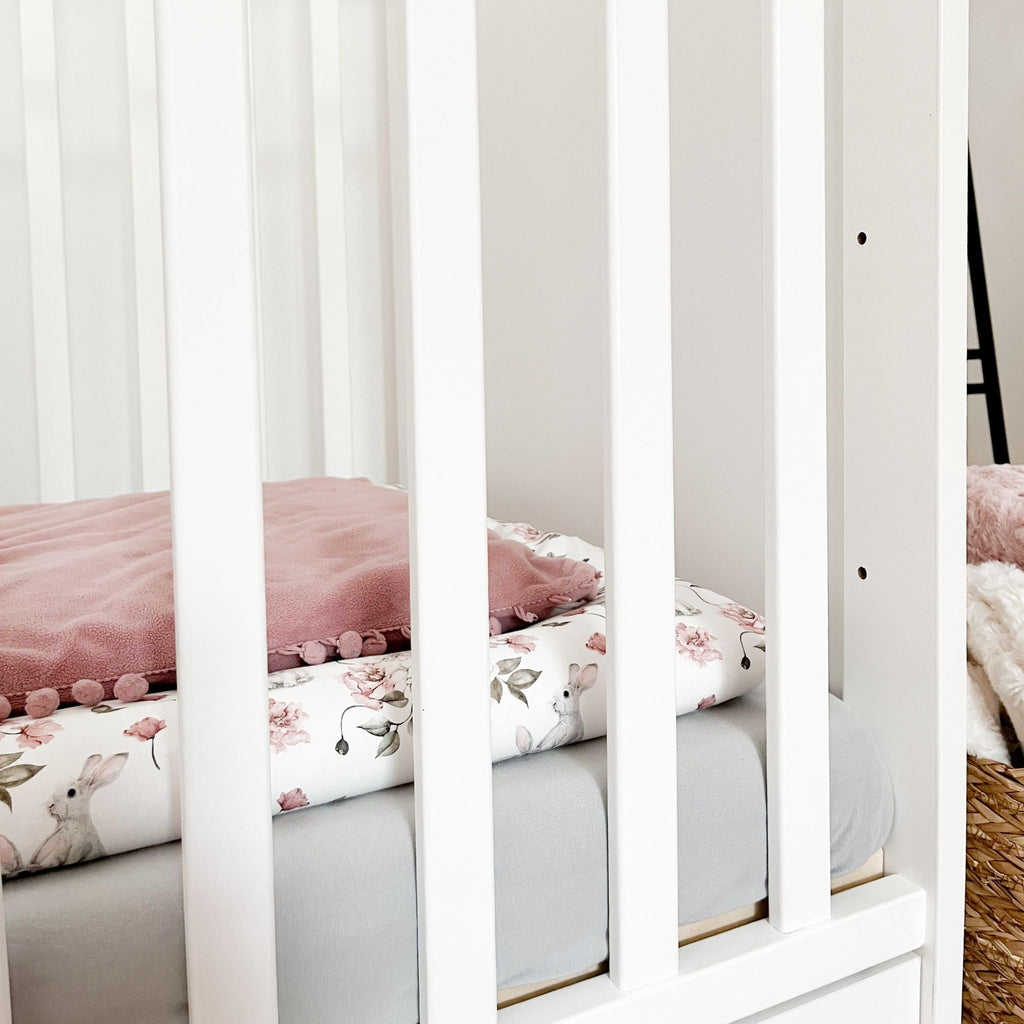Puur babybed 120x60 wit – detail bodem