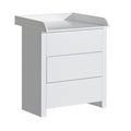 Puur commode greeploos wit – vooraanzicht