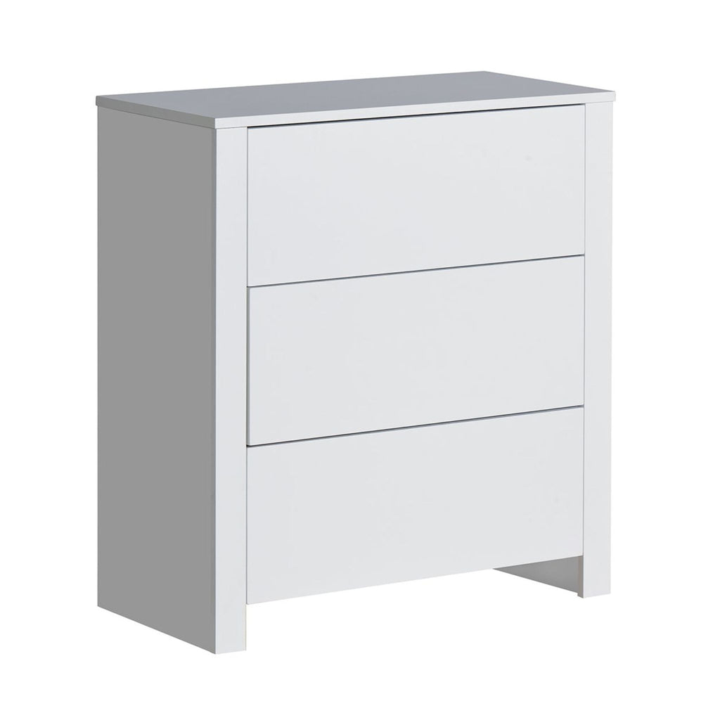 Puur commode greeploos wit – zijaanzicht