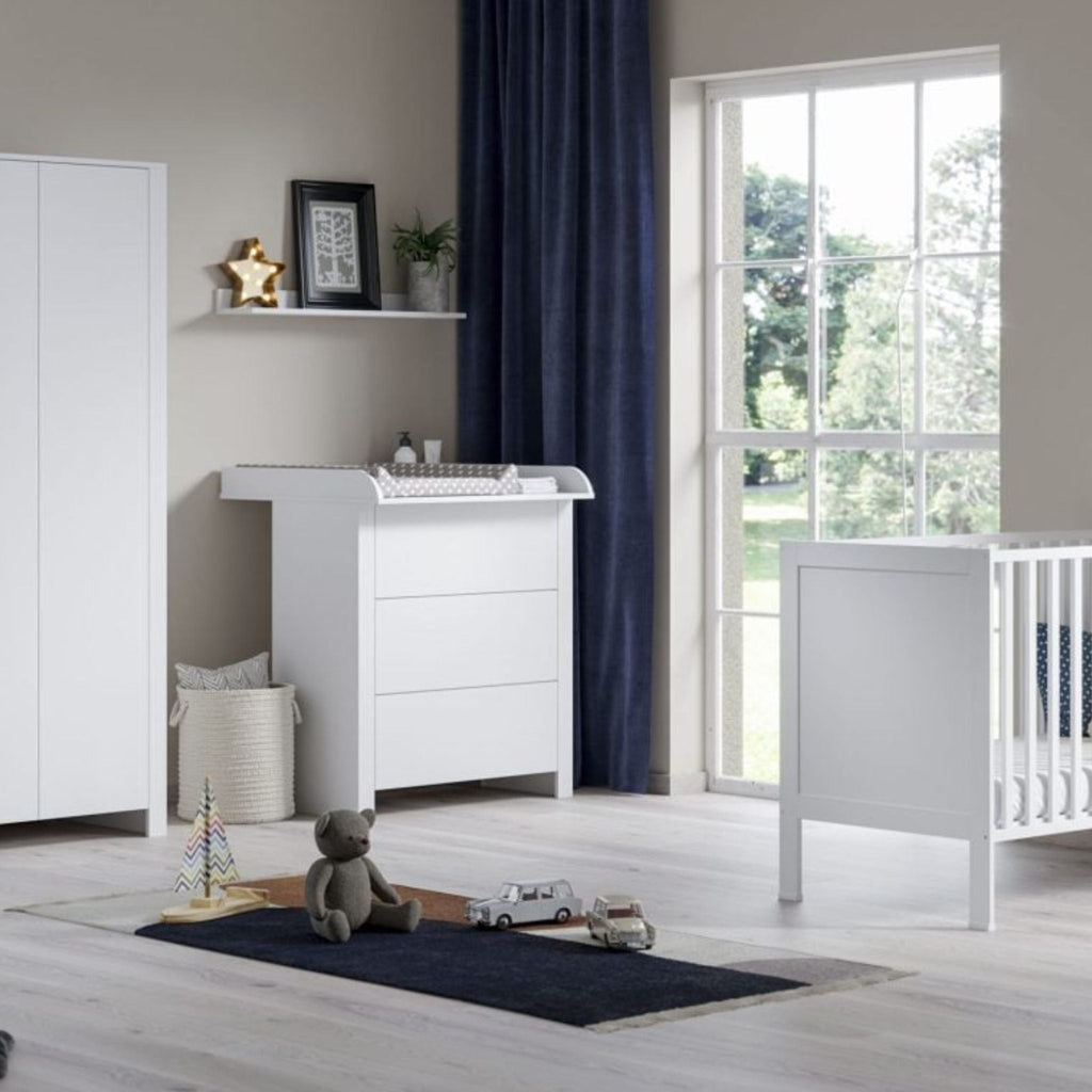 Puur commode greeploos wit – sfeerbeeld